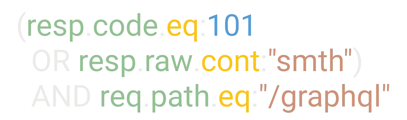HTTPQL query examples in Caido